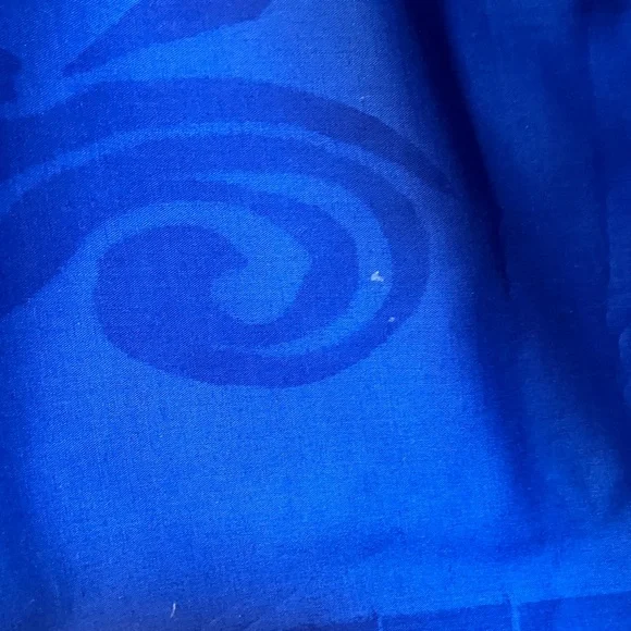 Blue Polynesian/Patterned Pareu. NWOT. - Picture 6 of 9
